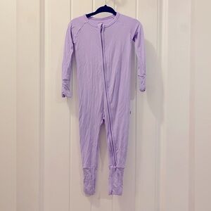 Little Sleepies wisteria convertible bamboo zippy 6-12